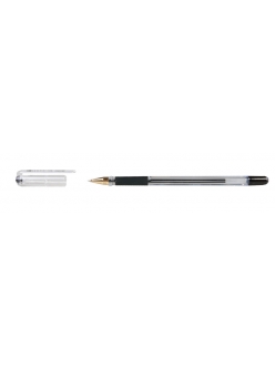 Ручка шариковая, масляная основа, черная 0,5мм <МС Gold> MunHwa 207857