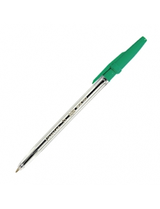 Ручка шариковая "CORVINA 51" зеленая 1мм прозрачный корпус "Universal" 002106