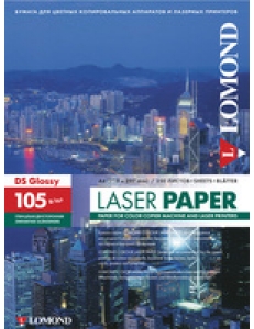 Бумага для лазерной печати (105/А4/250л.) глянцевая двусторонняя  LOMOND 0310641