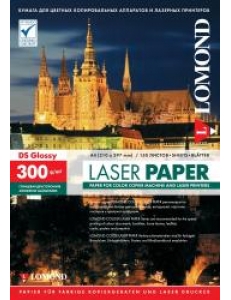 Бумага для лазерной печати (300/А4/150л.) глянцевая двусторонняя LOMOND 0310743