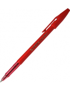 Ручка шариковая <Liner 808> 0.3мм красная "Stabilo" 067231