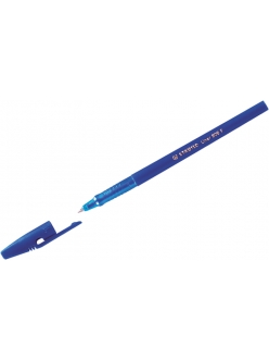 Ручка шариковая <Liner 808> 0.3мм синяя "Stabilo" 067232