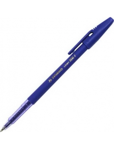 Ручка шариковая <Liner 808> 0.3мм фиолетовая "Stabilo" 067233
