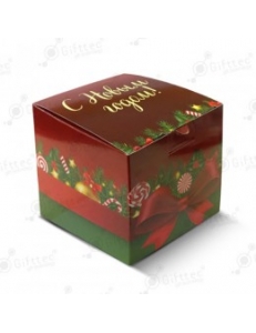 Коробка подарочная для кружки без окна "С Новым Годом" 10383