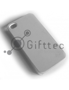 IPhone 4/4S - Прозрачный чехол пластиковый (вставка под сублимацию) 10830