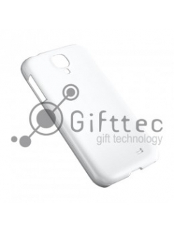 Samsung Galaxy S4 mini - Белый чехол матовый пластик (для 3D-машины вакуумной) 11063