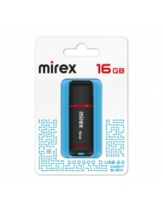 Флэш-карта 16Gb USB 2.0 Knight Черный Mirex 13600-FMUKNT16