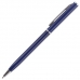 Ручка шариковая "Delicate Blue" синяя, корпус синий, поворотный механизм, 1,0мм  "BRAUBERG" 141400