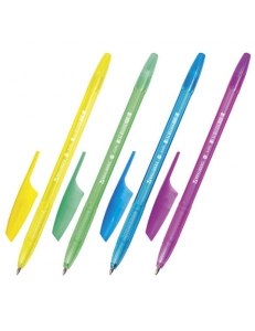 Ручка шариковая BRAUBERG "X-333 NEON" (0,7мм) синяя, корпус ассорти 142829