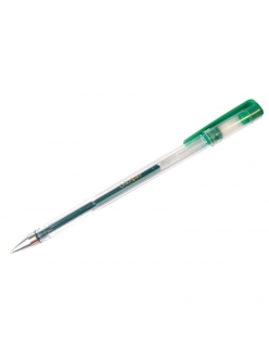 Ручка гелевая "OfficeSpace" зеленая 1мм <1723> 180141