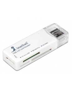 Картридер внеш. SmartBuy универсальный <SBR-749-W> белый USB 2.0 SBR-749-W