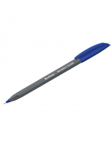 Ручка шариковая "BERLINGO Triangle Silver" (1мм) синяя, трехгран. <CBp_10792> 206169