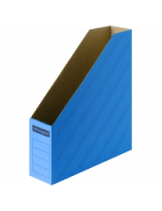 Накопитель архивный А4 ширина 75мм (микрогофрокартон) Синий "OfficeSpace" 225417