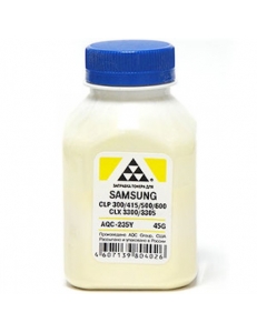 Тонер Samsung CLP-300/315/320/325/360/415/500/510/600/610/660/CLX3300/3305 Yellow (фл.45гр) AQC AQC-235Y