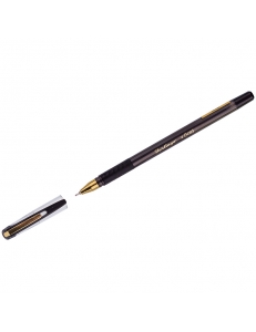 Ручка шариковая "BERLINGO xGold" (0,7мм) черная, игольчатый стержень  <CBp_07501> 243018