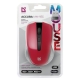 Мышь беспроводная красная <ACCURA MM-935> 4кн. USB Defender MM-935