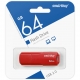 Флэш-карта 64Gb USB 2.0 CLUE Red SmartBuy SB64GBCLU-R