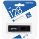 Флэш-карта 128Gb USB 3.0 Fashion Black выдвижной порт SmartBuy SB128GB3FSK
