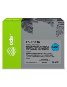 Картридж HP CB336HE №140XL Black Cactus CS-CB336
