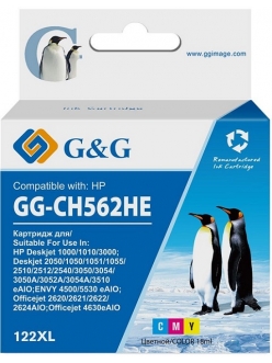 Картридж HP CH562HE №122 Сolor G&G GG-CH562HE