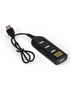 USB HUB 4 порта черный USB 2.0 <DUB-42> ExeGate EX293976RUS