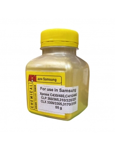 Тонер Samsung CLP360/325/310/315/320/325 (ф.55гр.) Chemical Yellow Silver АТМ 3914120000