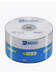 CD-R MyMedia 700MB 80мин.52x Printable (50шт.) в пленке 10381396