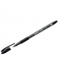 Ручка шариковая "Luxor "Spark II" (0,7мм) черная, игольчатый стержень, грип <31071/12 Bx> 286868