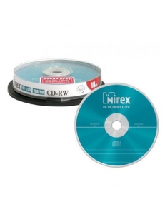 CD-RW MIREX 700MB 80мин.12x тех.уп.(10шт.) 2866531