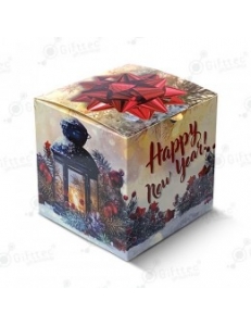 Коробка подарочная для кружки без окна "Happy New Year" 10388