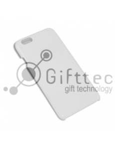 IPhone 6 PLUS - Белый чехол глянцевый пластик (для 3D-машины вакуумной) 11150