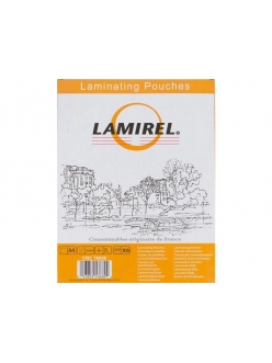Пленка для ламинирования А4 ( 75мк) глянц./100л. <LA-7865601> LAMIREL LA-7865601