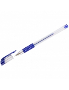 Ручка гелевая "OfficeSpace" синяя 0,5мм игольчатый стержень <GP905BU_6600> 221709